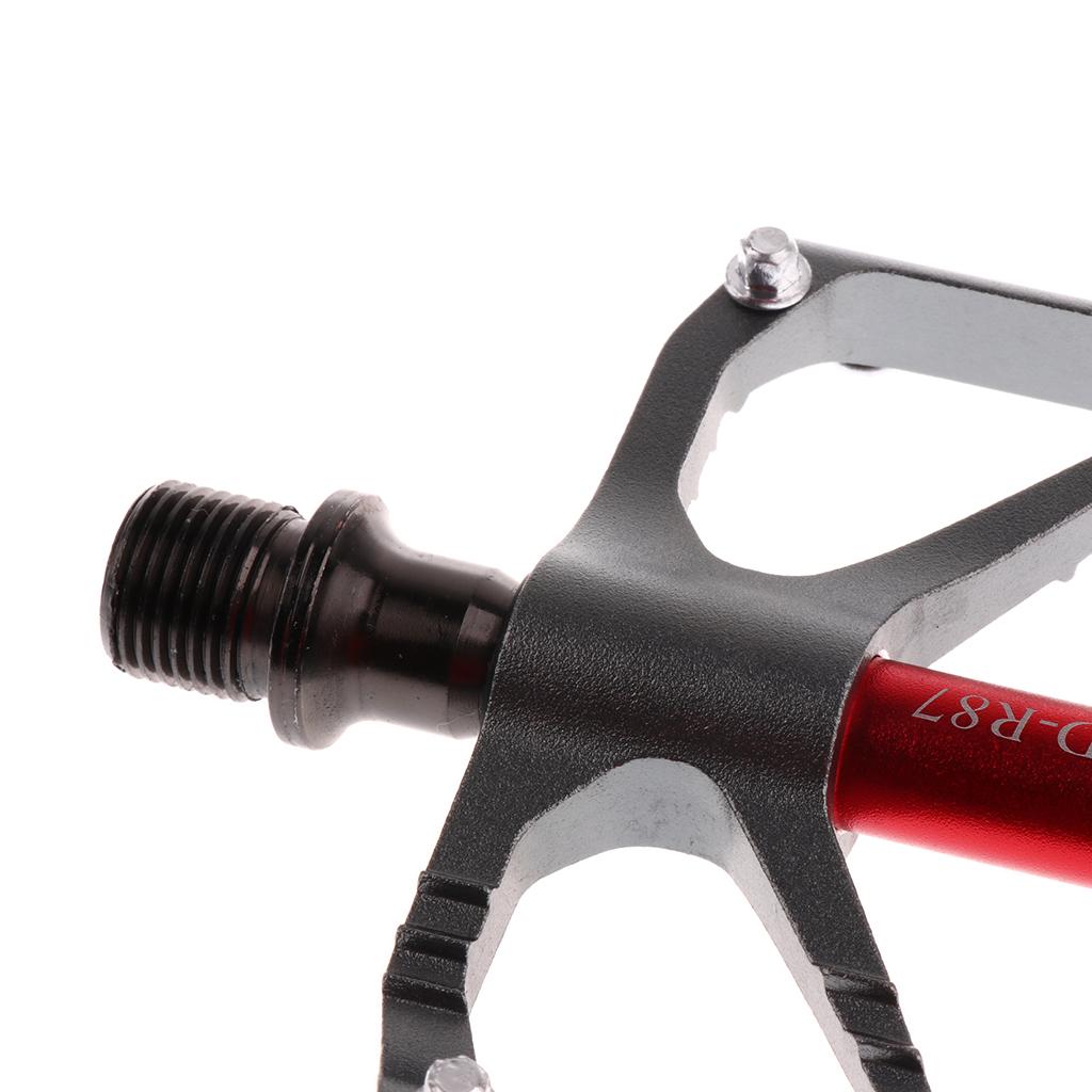 Aluminum alloy MTB Mountain Road Bike Pedals Fat Platform PD-M87 Silver