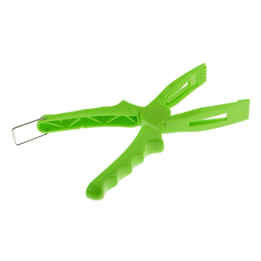 Fishing Lip Grip ABS Plastic Fish Lip Holder Gripper Fishing Pliers Green
