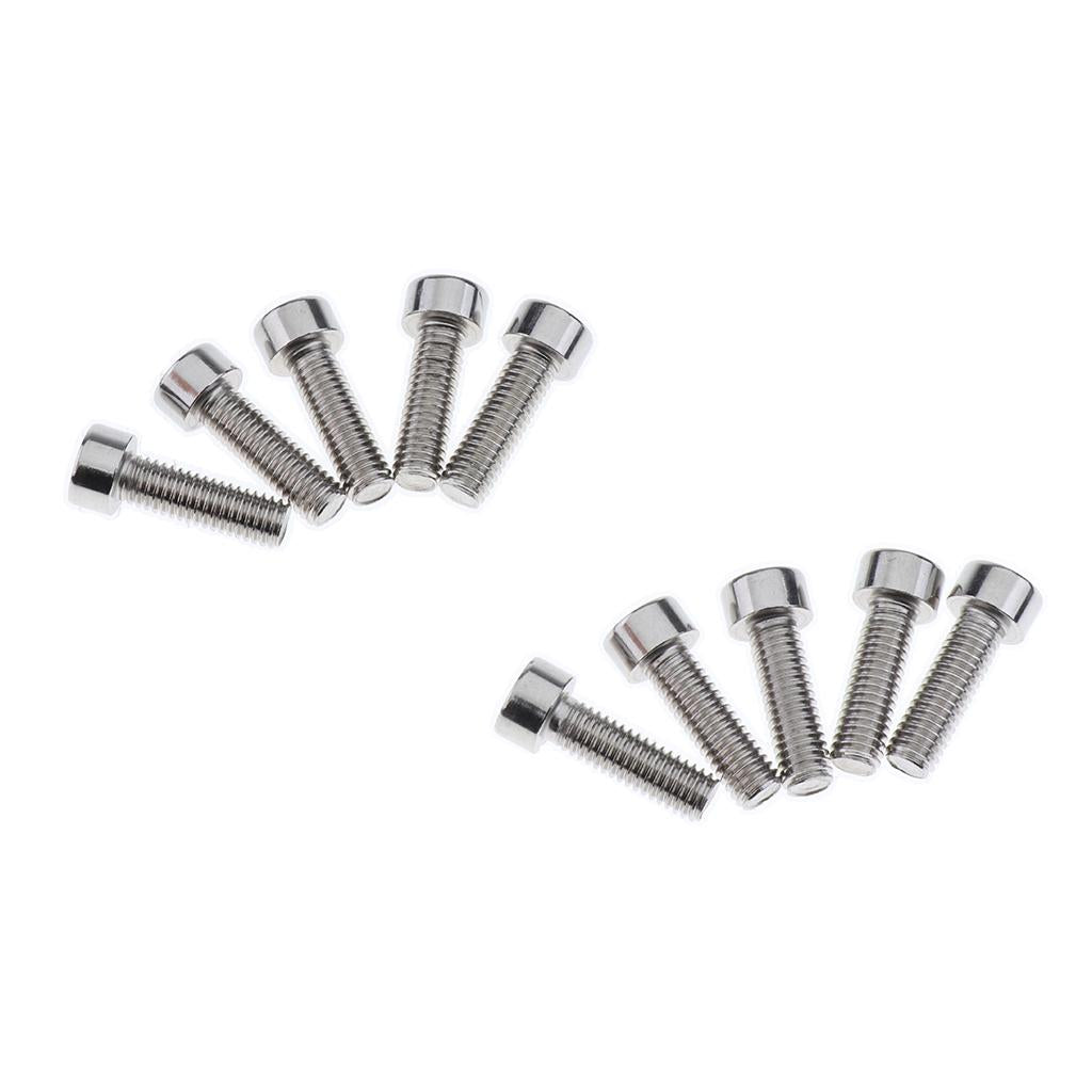 4x10Pcs Bike Water Bottle Cage Screws Bicycle Cycling Bottle Holder Cage Bolts