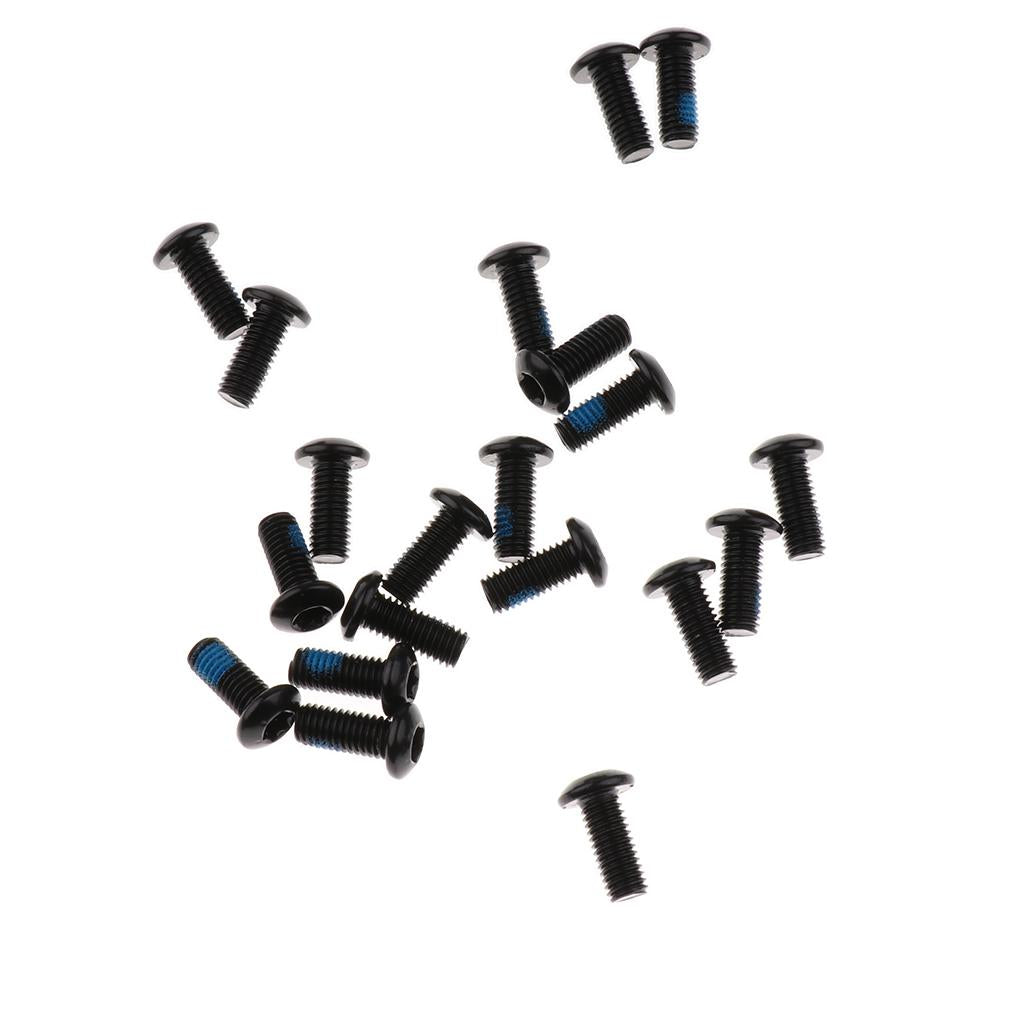 3x20pcs M5x10mm Steel Bicycle Disc Brake Rotor Bolts Bike Disk Rotor Screws
