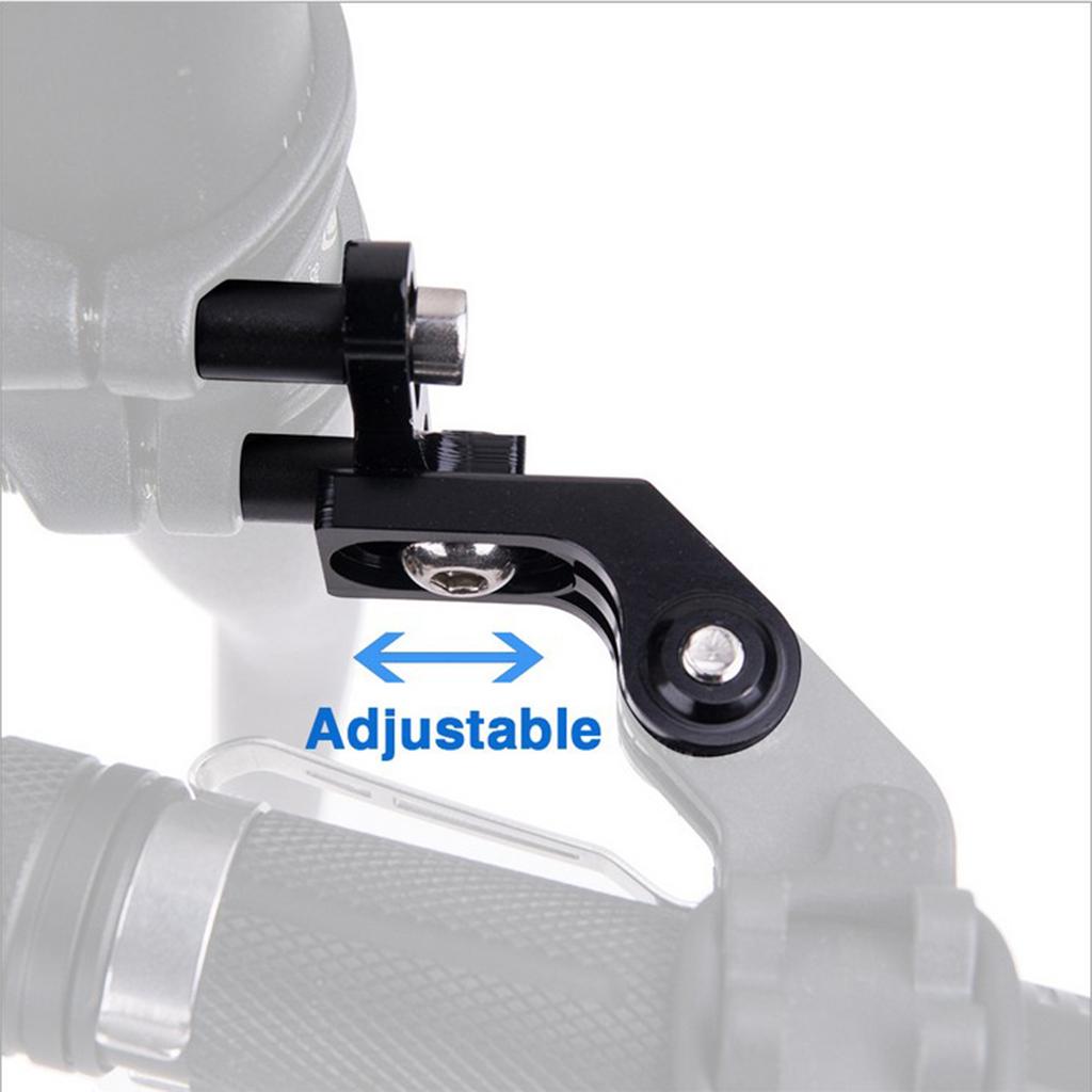 Adjustable Bike Camera Mount Handlebar Camera Adapter Bracket Clamp