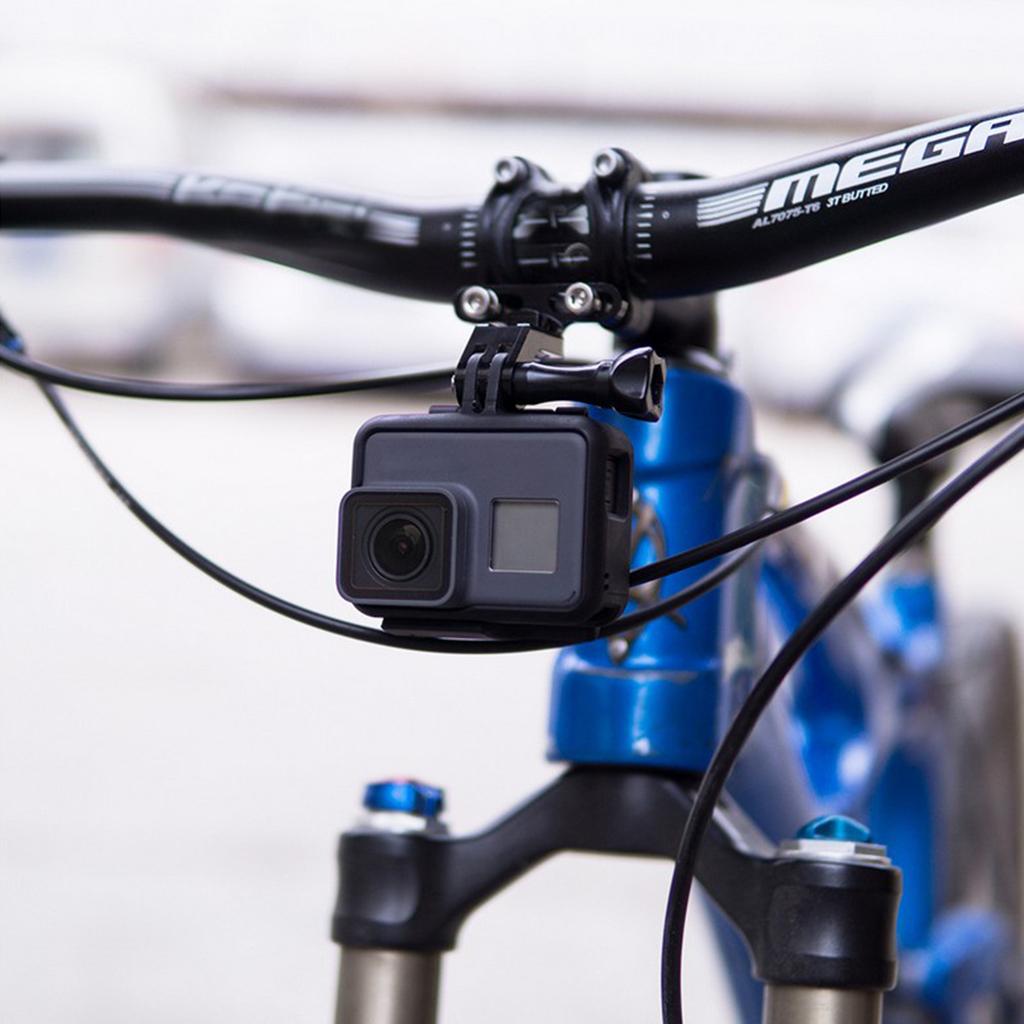 Adjustable Bike Camera Mount Handlebar Camera Adapter Bracket Clamp