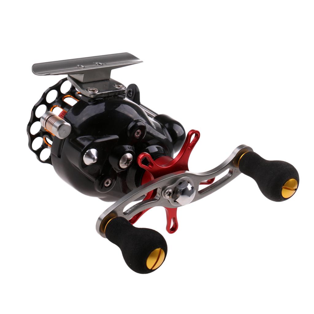 CNC Metal Fly Fishing Reel Right Handle Ice Fishing Wheel Raft Reel FBE5000
