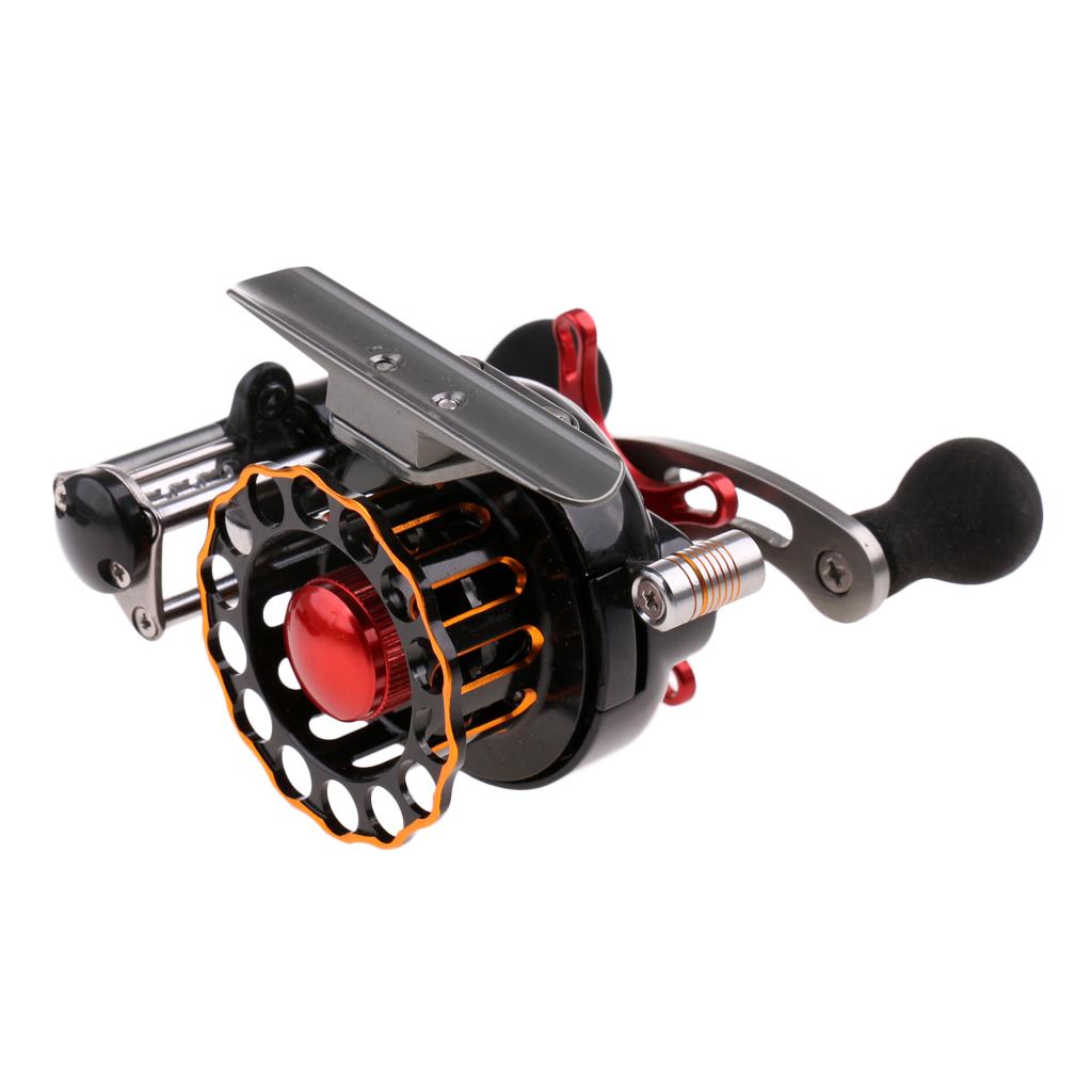 CNC Metal Fly Fishing Reel Right Handle Ice Fishing Wheel Raft Reel FBE5000