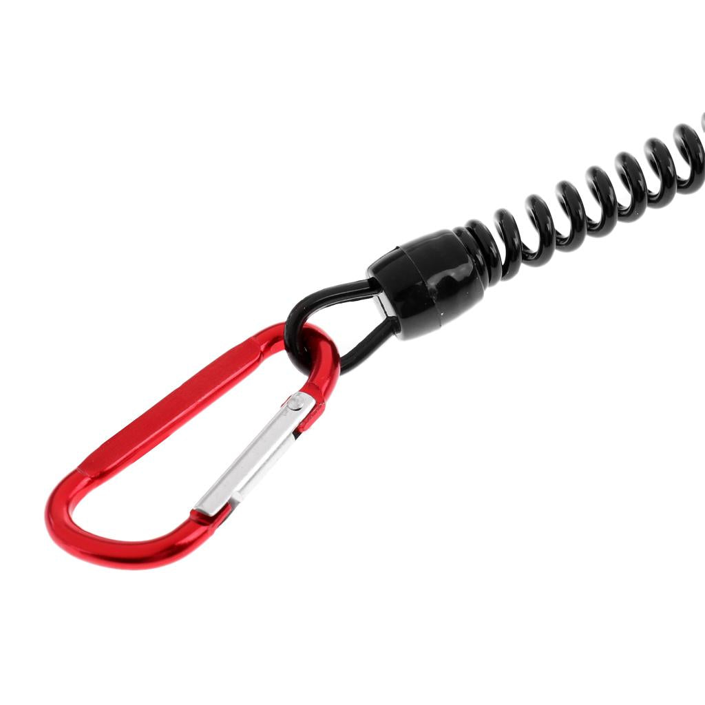 Wacky Worm Rig Tool Lures O-Ring Tool with 10 Orings Fishing Lanyard Red
