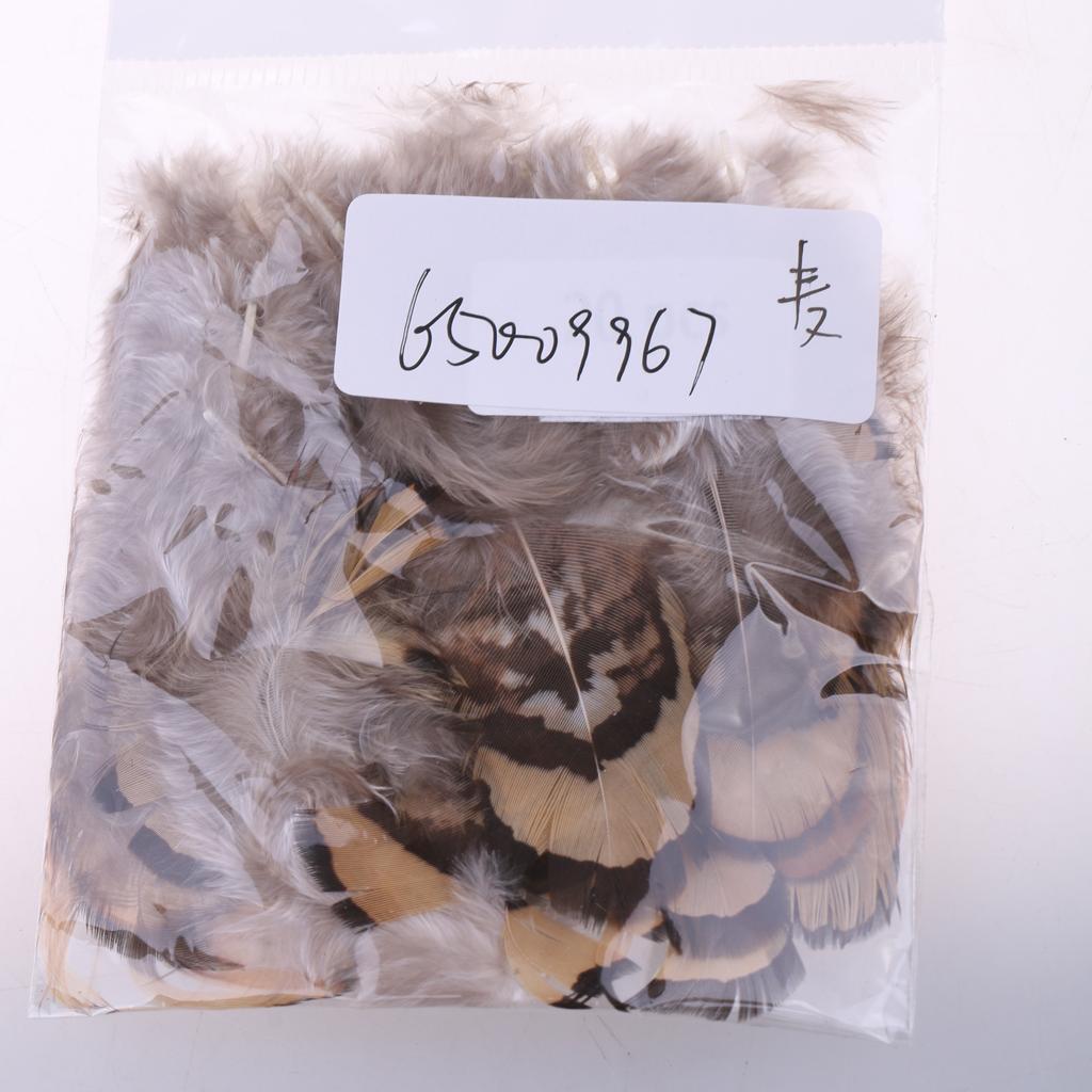 10Pcs Simulation Quills Fly Tying Materials Quills Feathers for Fly Tying