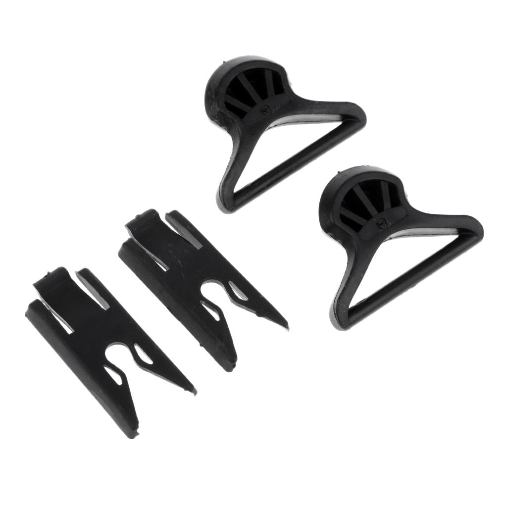 36mm Military Goggle Swivel Clips for Fast Helmet Side Rail Tactical Black