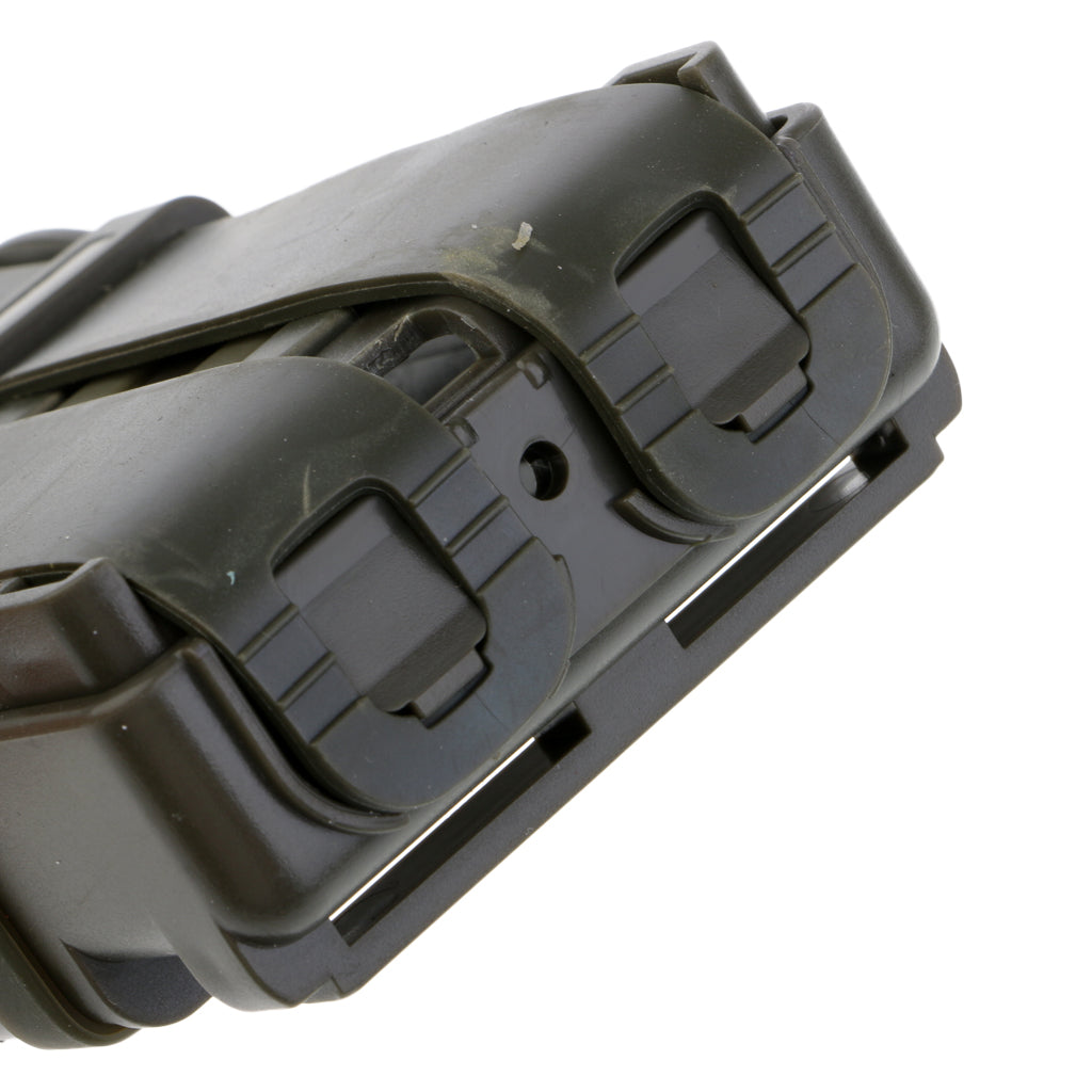 2 in 1 Tactical Fast Mag Pouch Holster Set Pack Bag Tool Pocket Green