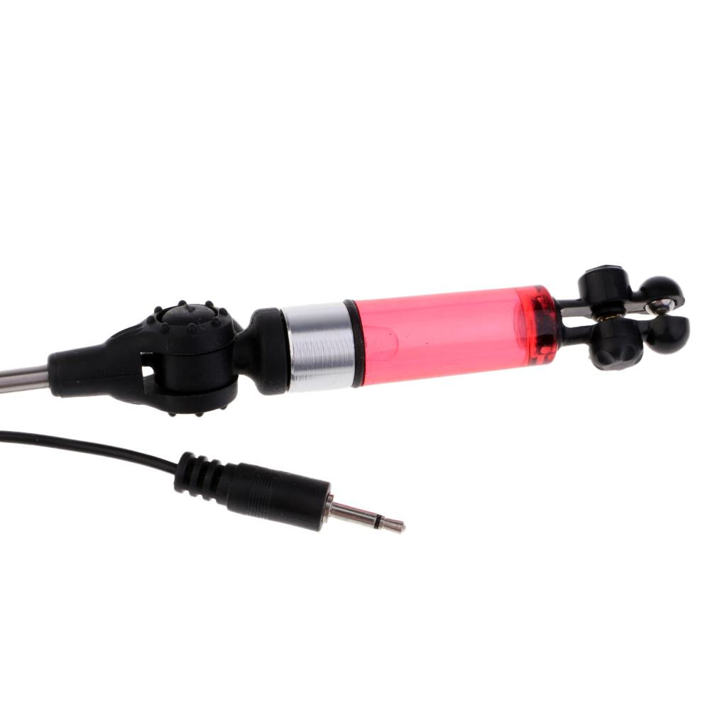 Fishing Bite Alarm Hanger LED Illuminated Indicator Tackle Red