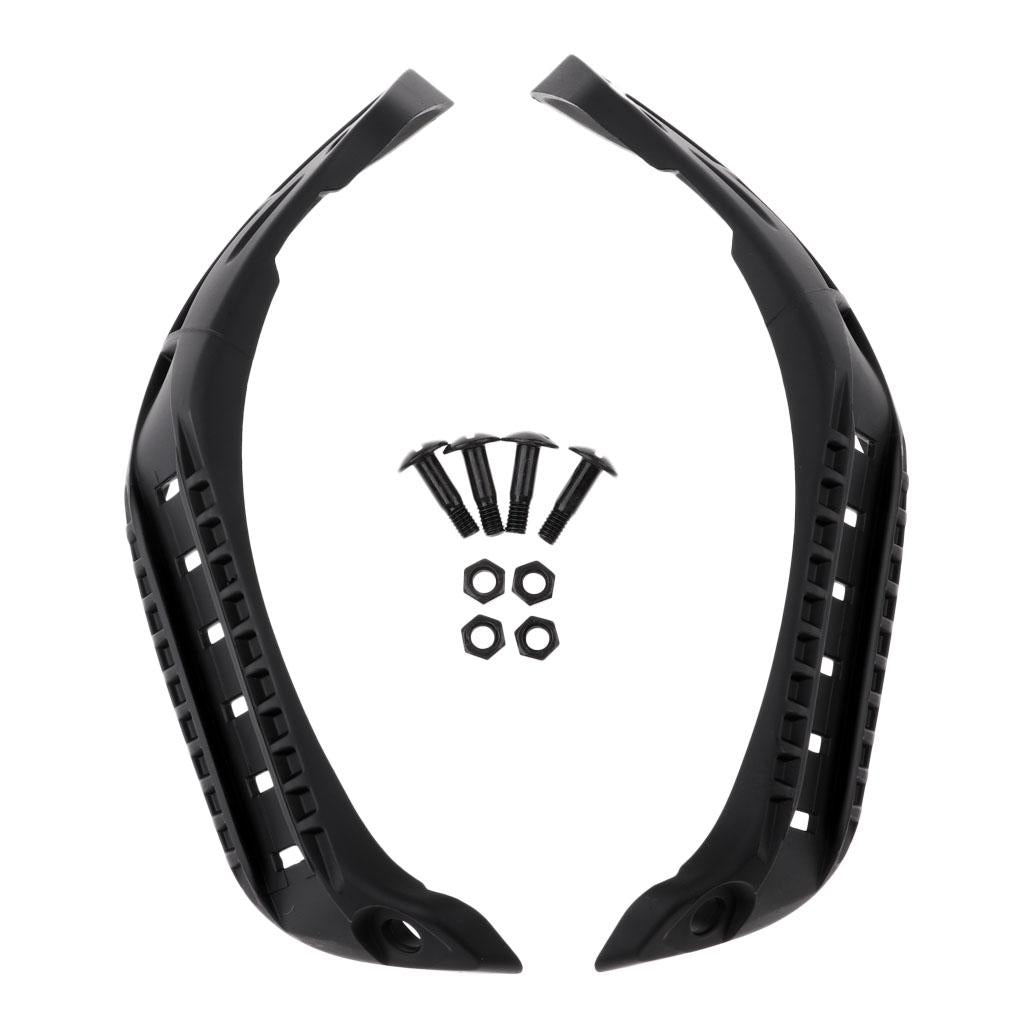 MICH Helmet Accessory Rail Mount Kit Helmet Side Rail Guides Black