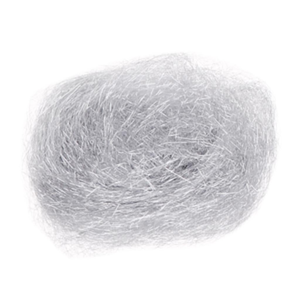 Ultra Fine Ice Dub Dubbing Fishing Thread Fly Tying Material Silver