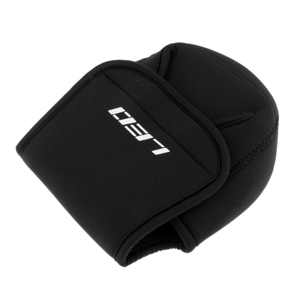 Neoprene Holder Spinning Fishing Reel Storage Bag Protective Cover Case L