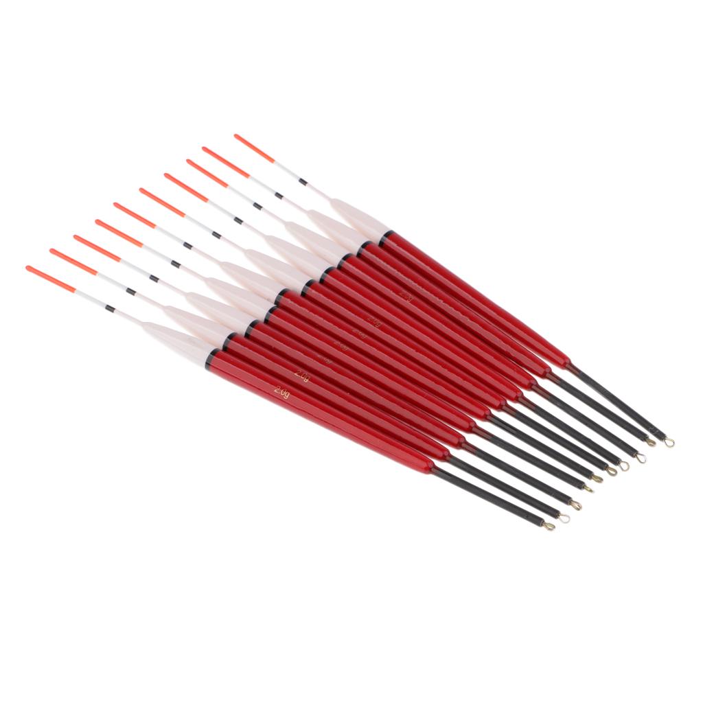 Fishing Paulownia Wood Floats Bobbers Carp Coarse Fishing Tackle 22cm Red