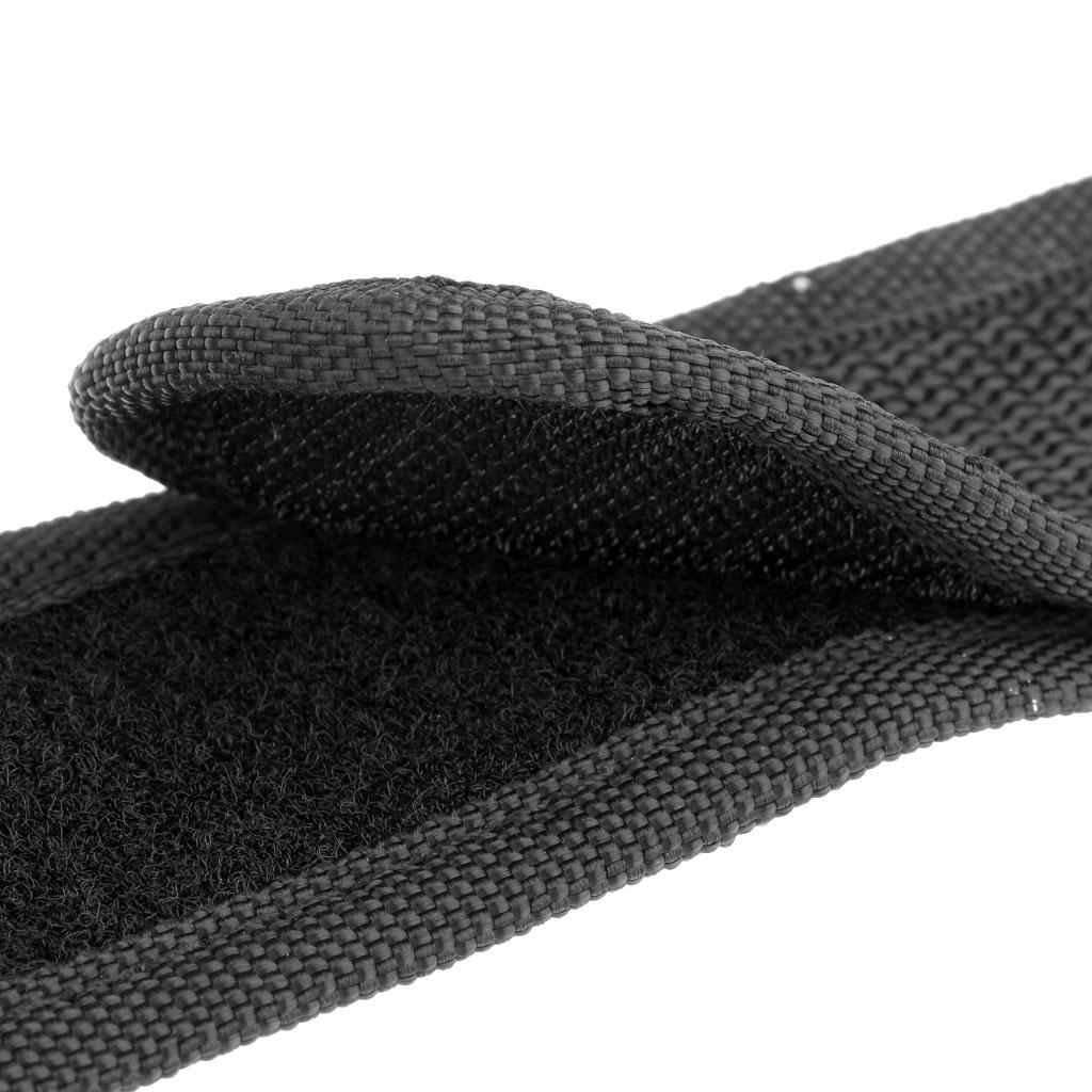 Tactical Battle Molle Belt Webbing Combat Waist Padded Belt Black