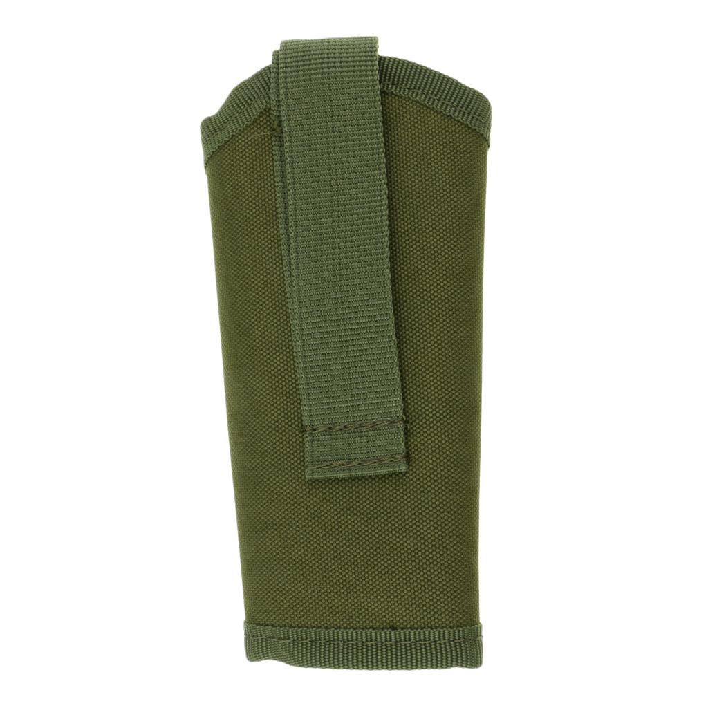 Oxford Silent Key Holder Pouch Nylon w/Flaps and Duty Belt Loop Amry Green
