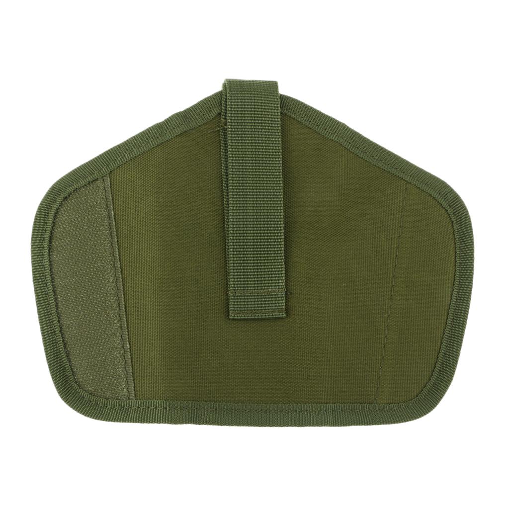 Oxford Silent Key Holder Pouch Nylon w/Flaps and Duty Belt Loop Amry Green