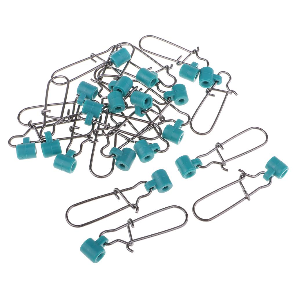20pcs High Strength Fishing Sinker Slides with Nice Snap Fish Finder