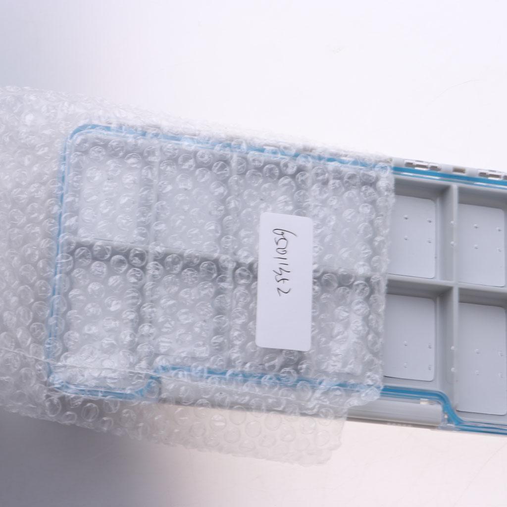 Slim Waterproof Fly Fishing Tackle Box Flies Case Storage 12 Compartments