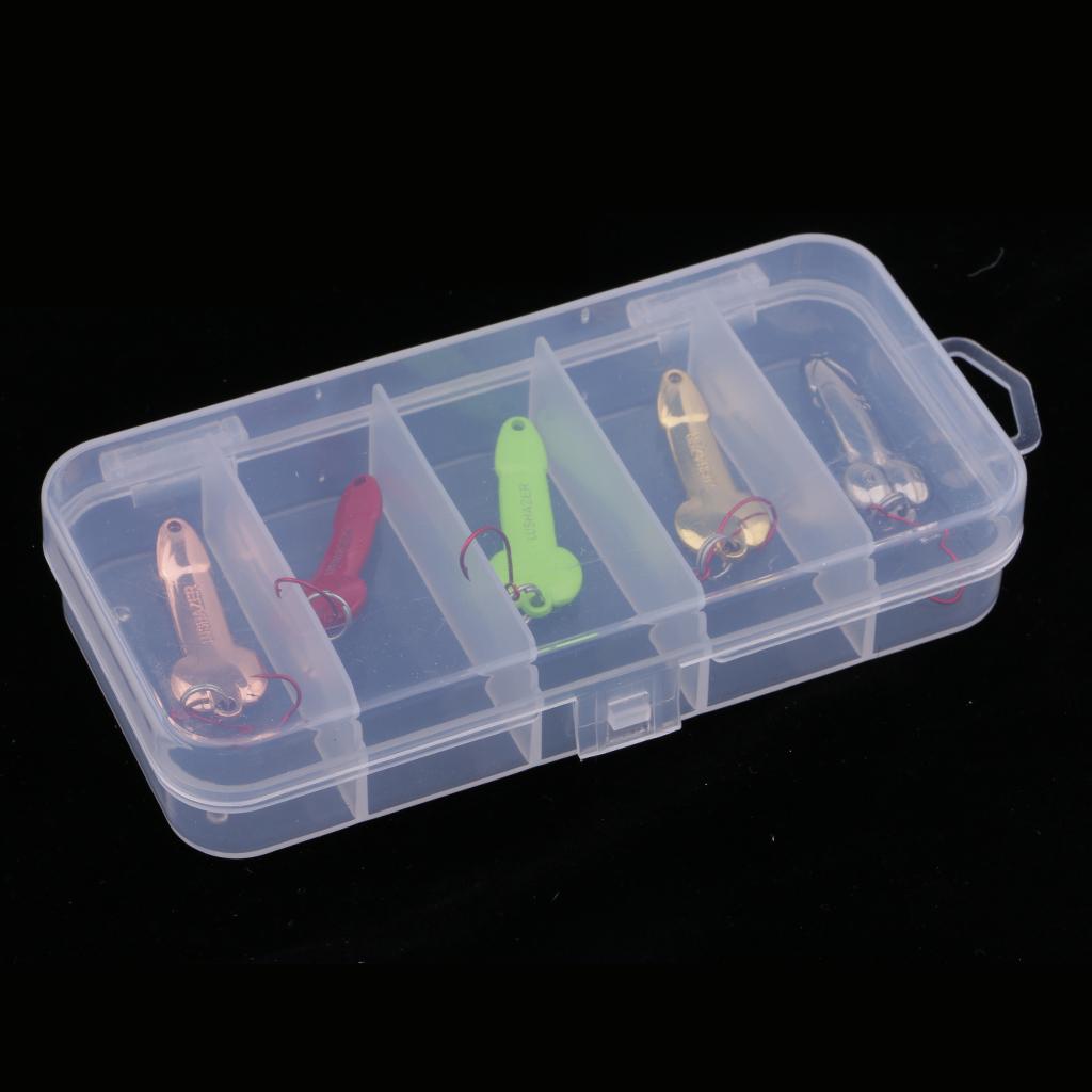 Spoon Fishing Lure Metal Fishing Bait Hard Lures Spinnerbait Treble Hook 5g