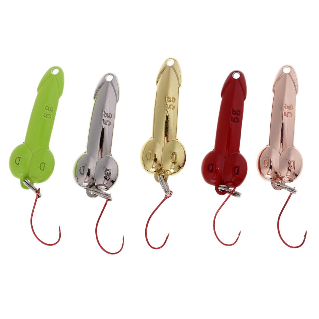 Spoon Fishing Lure Metal Fishing Bait Hard Lures Spinnerbait Treble Hook 5g