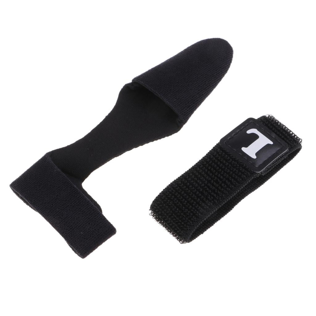 Fishing Rod Tip Cover Rod Sleeve Pole Glove Protector + Rod Tie Strap Black