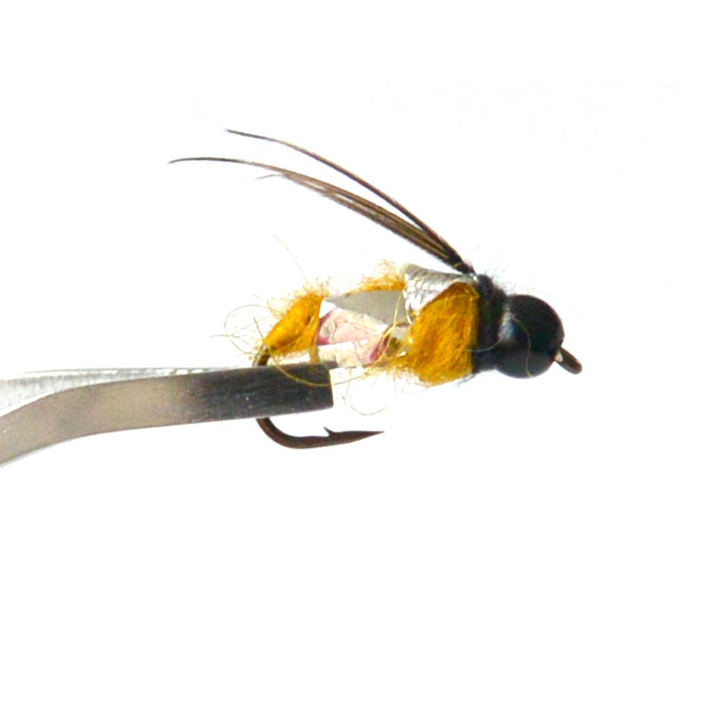 40Pcs Fly Tying Fishing Lures Feather Flies with Box    Flies B Style