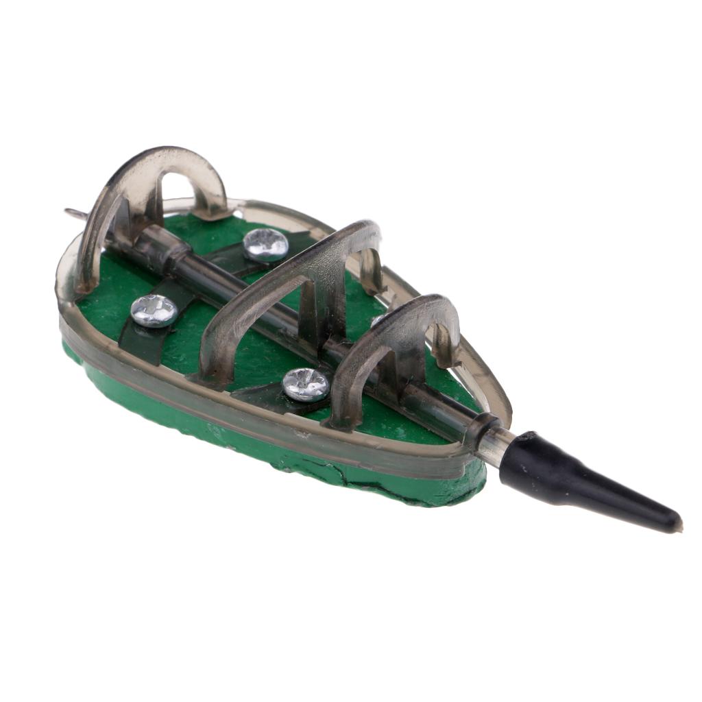 Inline Flat Method Feeders Carp Fishing Bait Cage Terminal Tackle 70g