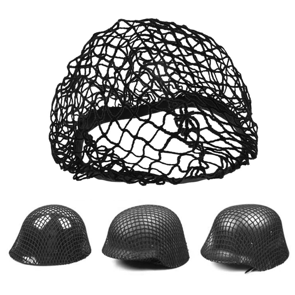 Helmet Net Cover Camouflage Helmet Net for M1 M35 M88 MK1 MK2 GK80 Black