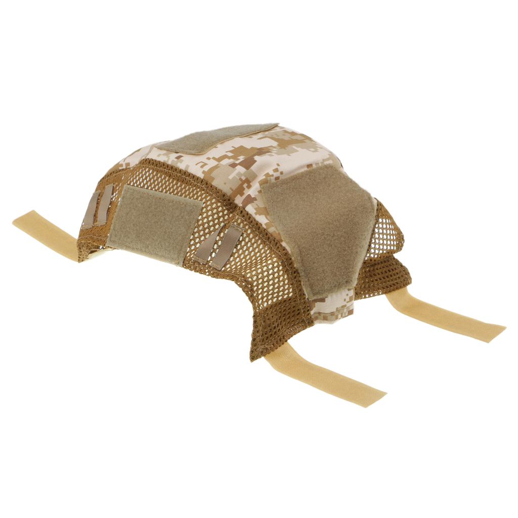 Tactical Military Hunting FAST Camo Helmet Cover Outdoor Equipment  Color_1