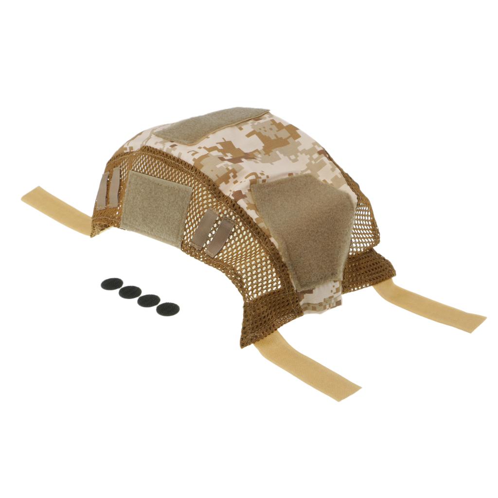 Tactical Military Hunting FAST Camo Helmet Cover Outdoor Equipment  Color_1