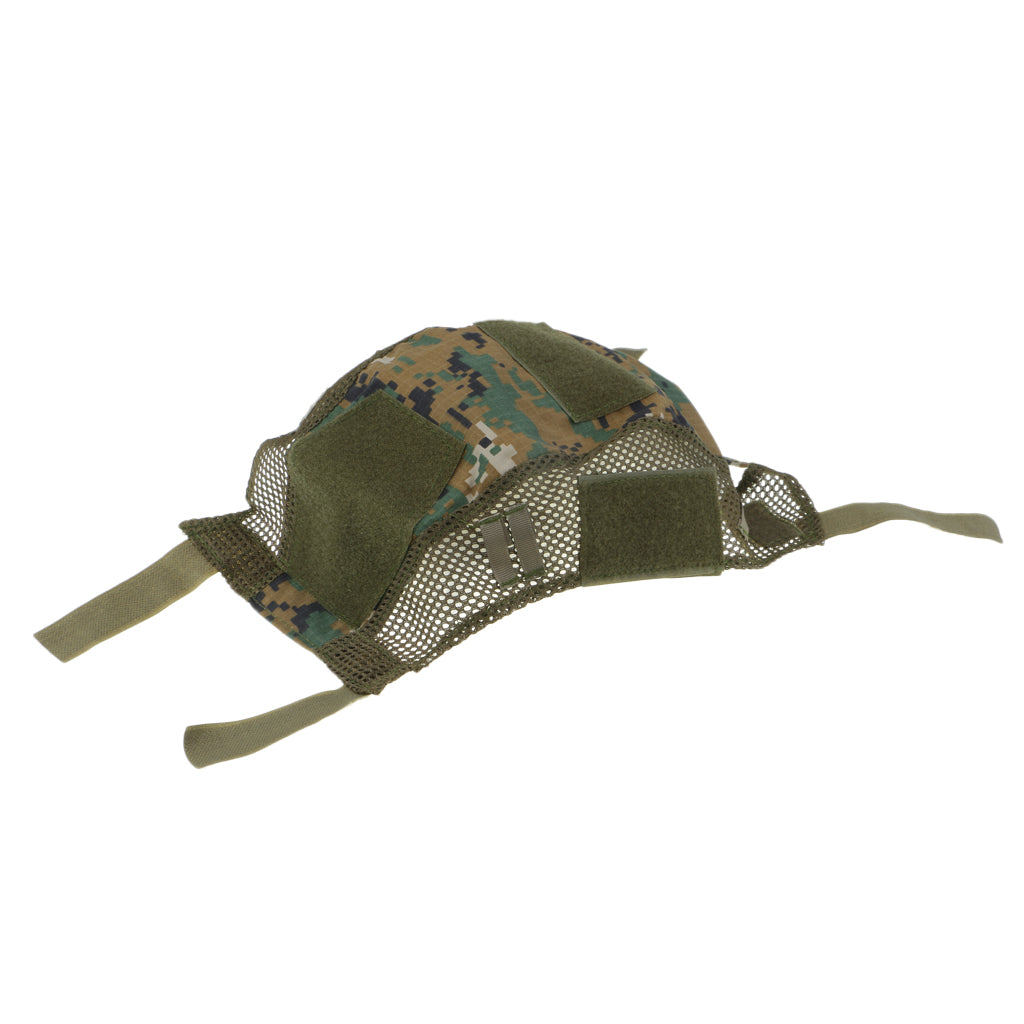 Tactical Military Hunting FAST Camo Helmet Cover Outdoor Equipment  Color_4