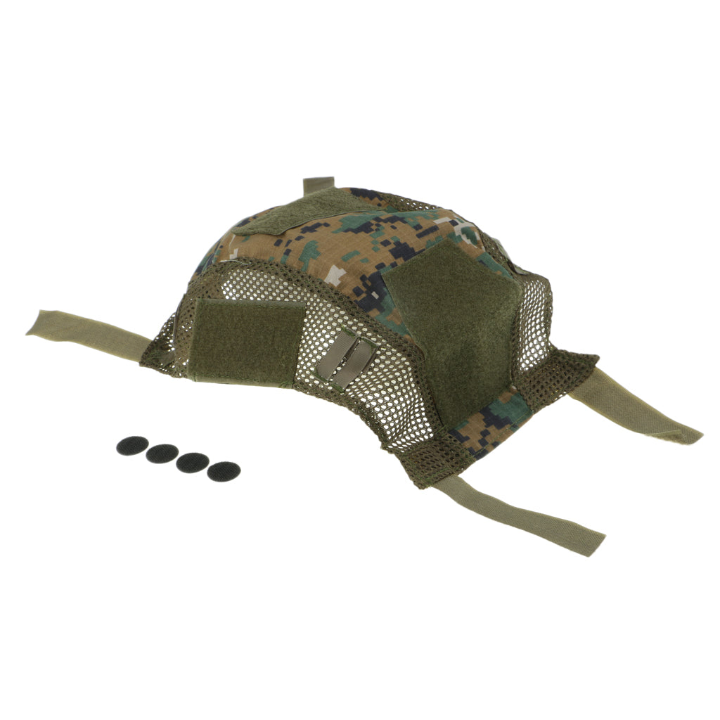Tactical Military Hunting FAST Camo Helmet Cover Outdoor Equipment  Color_4