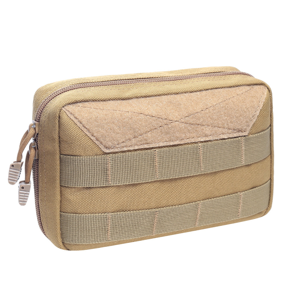 Tactical Molle Pouch Belt Waist Pack Bag Multi-purpose Utility Pouch Tan