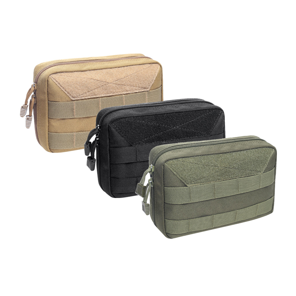 Tactical Molle Pouch Belt Waist Pack Bag Multi-purpose Utility Pouch Tan