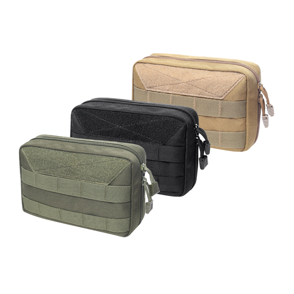 Tactical Molle Pouch Belt Waist Pack Bag Multi-purpose Utility Pouch Tan