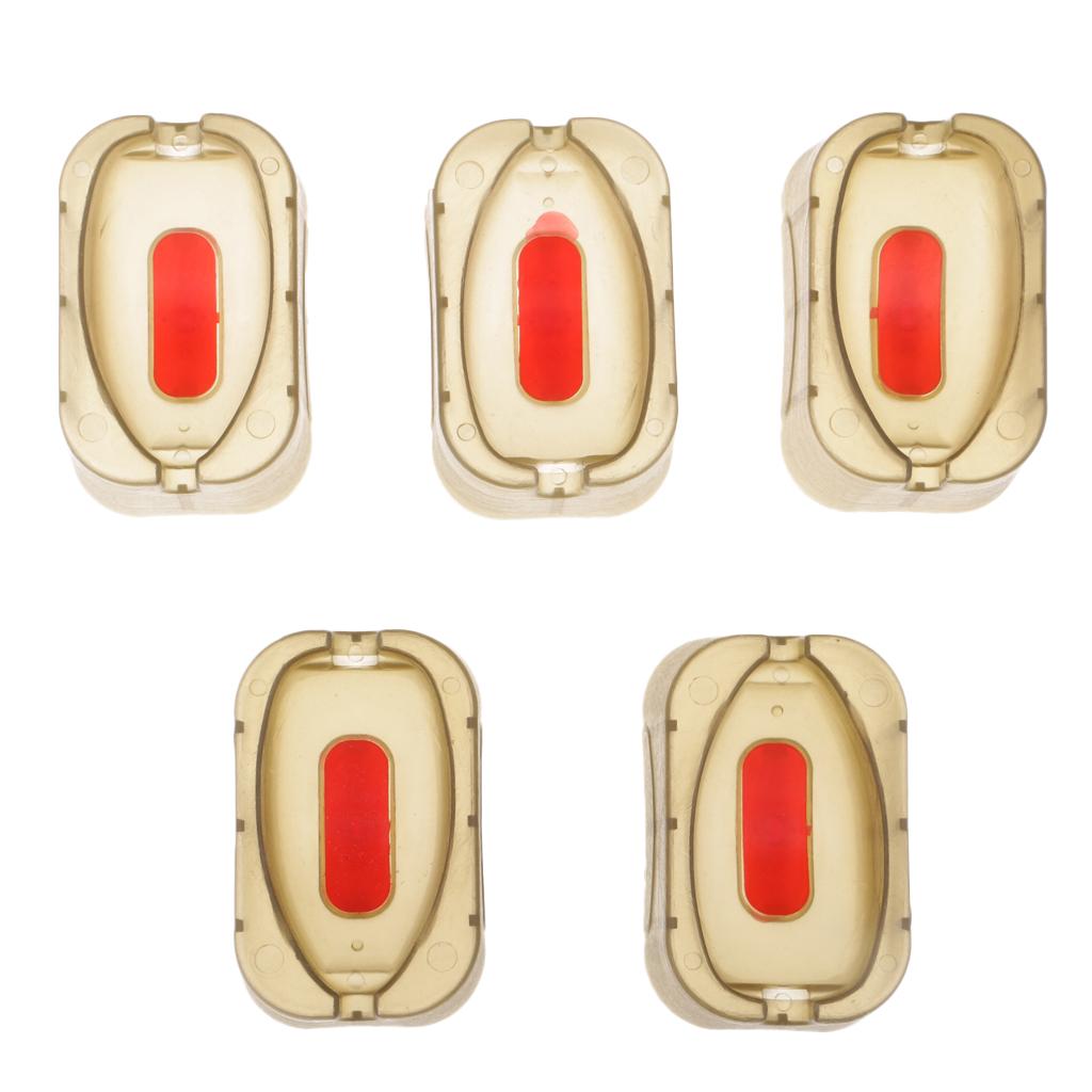 5Pcs Method Mould Quick release Moulds In-line Method Feeder Fishing Feeder