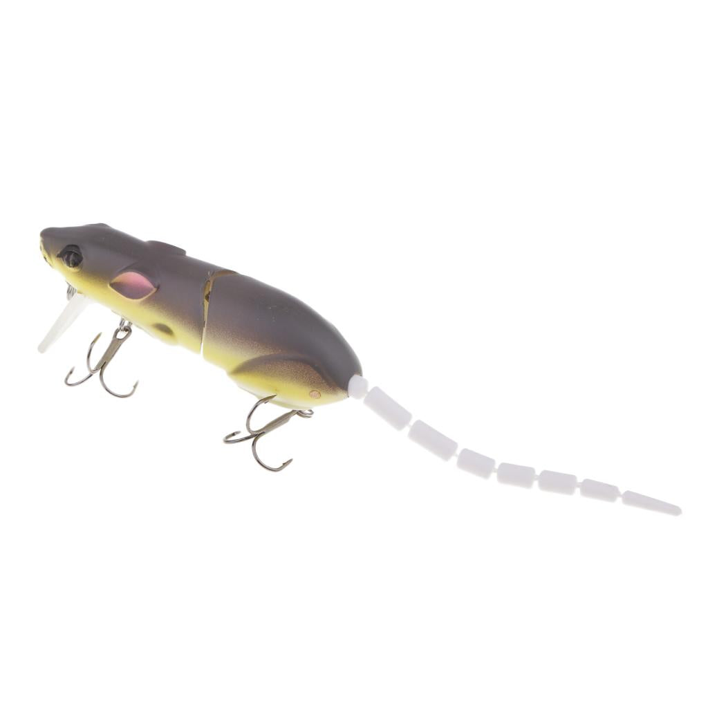 Soft Mice Rat Fishing Lure Topwater Tackle Hook Bass Bait Crankbait 04