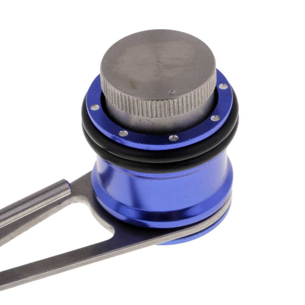 Bobbin Knotter - PE Line Leader Line Knot Tying Tool Jigging Knots Blue