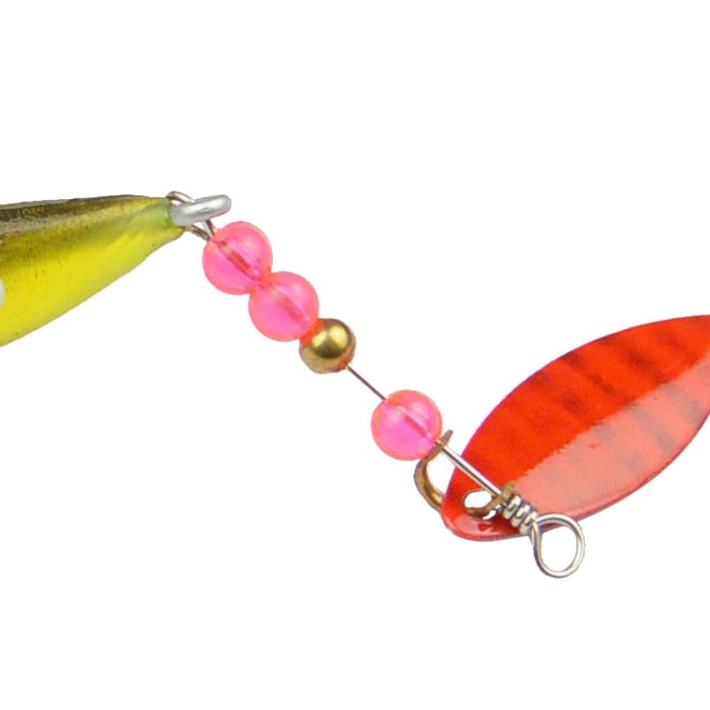 1 Piece Soft Fishing Lure T Tail Fishing Bait Sequin Spinnerbait Crankbait