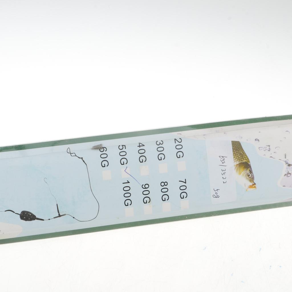 Fishing Bait Cage Carp Fishing Swivel with Lead Sinker Basket Holder   50g