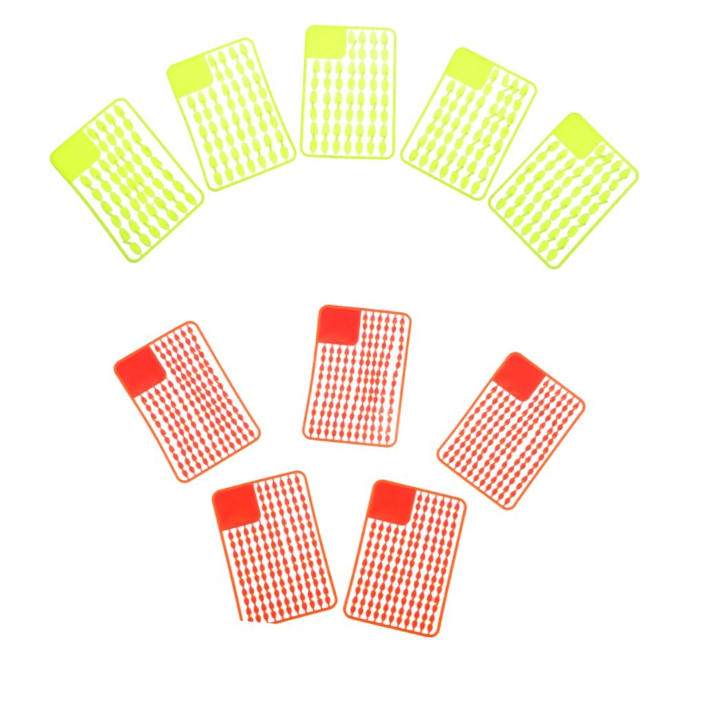 5pcs Boilie Stopper Bait Dumbell Stop Hair Rig Stopper Fishing Tackle Red