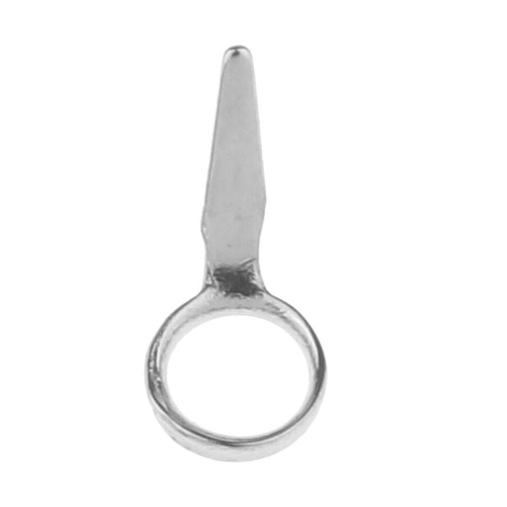 5pcs Fishing Rod Eyes Ring Raft Rod Guides Line Rings Rod Repair Kit 1.8mm