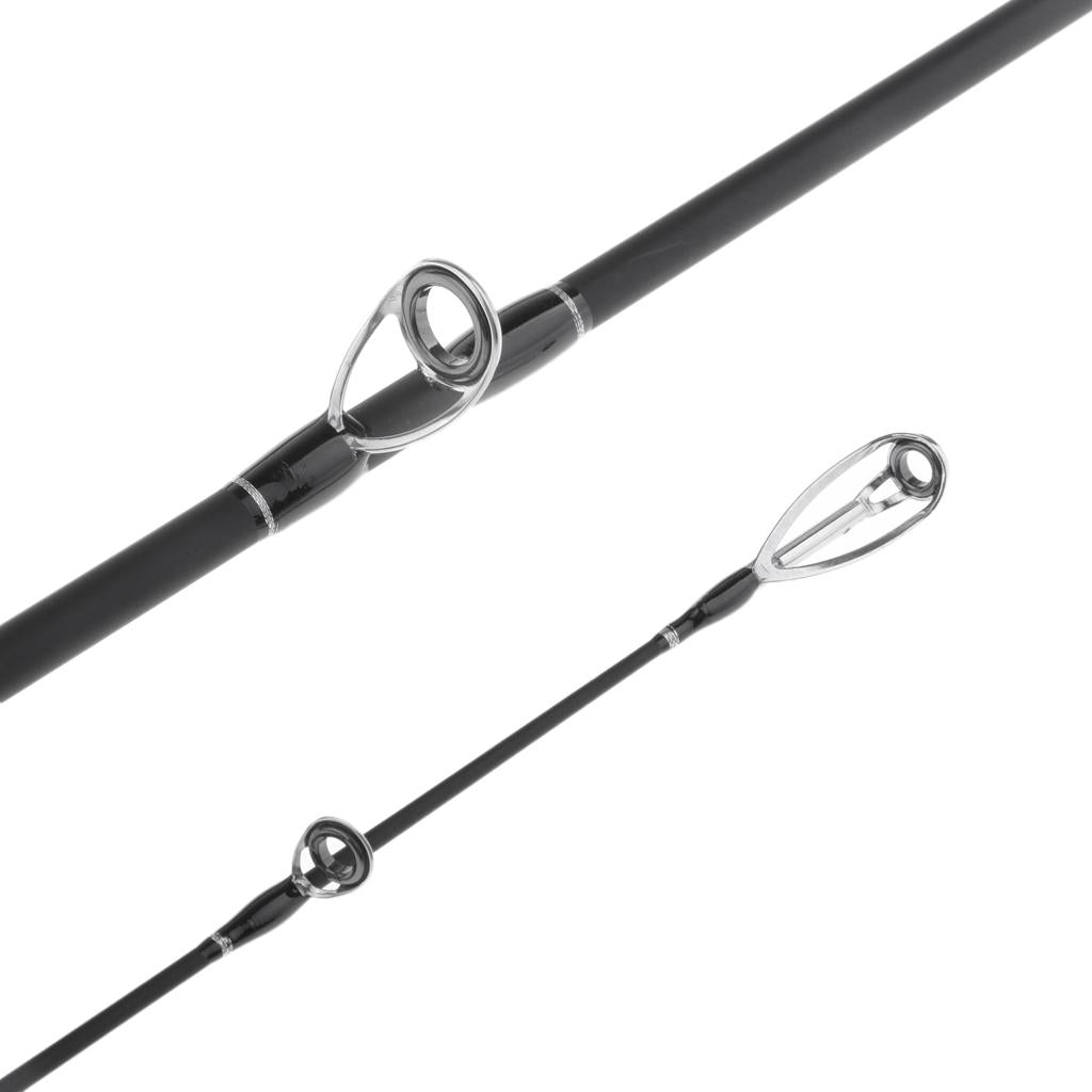 Casting Fishing Rod Carbon Fiber Travel Lure Rod Saltwater 1.8m