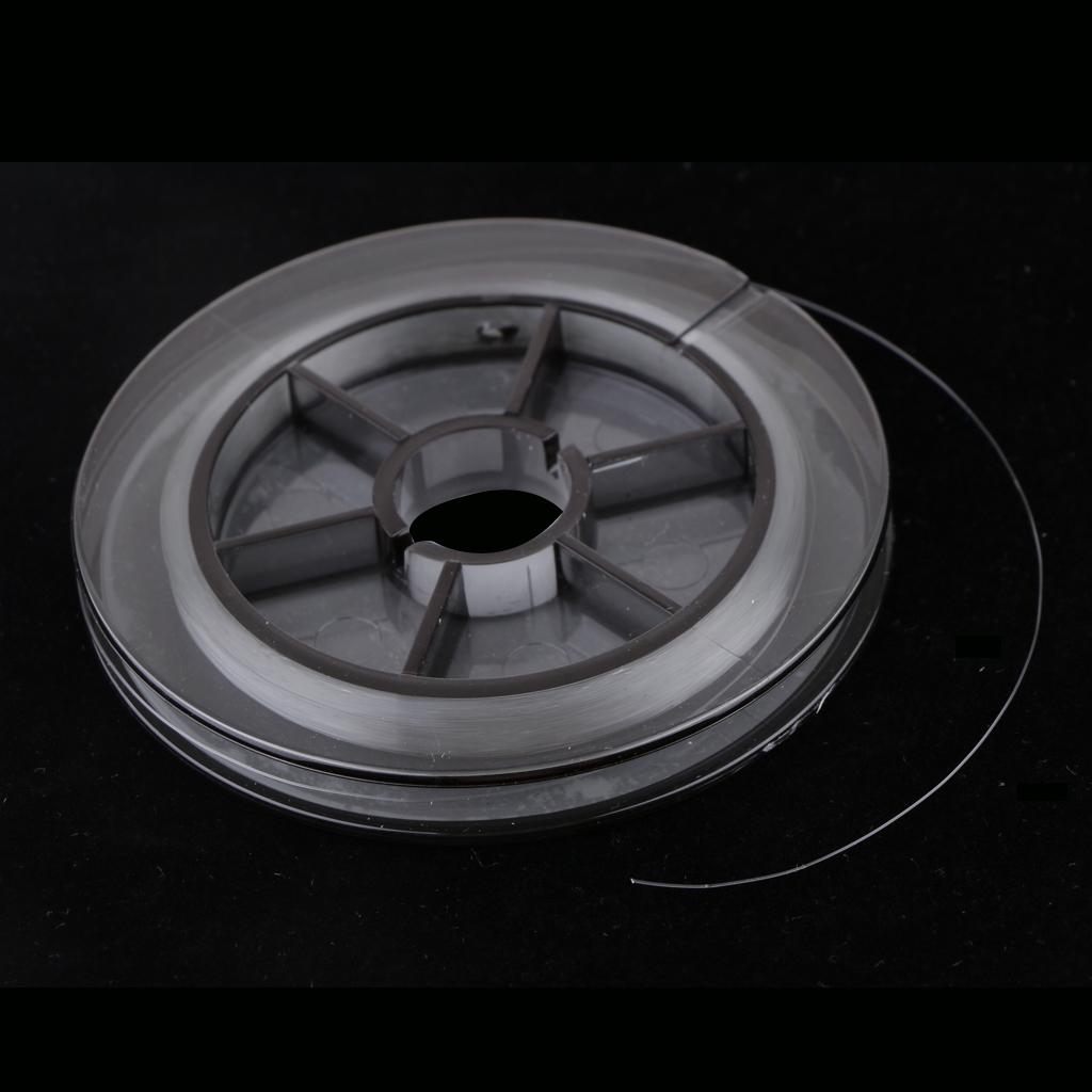 50m Transparent Fishing Line Leader Super Strong Fluorocarbon Line 0.325mm