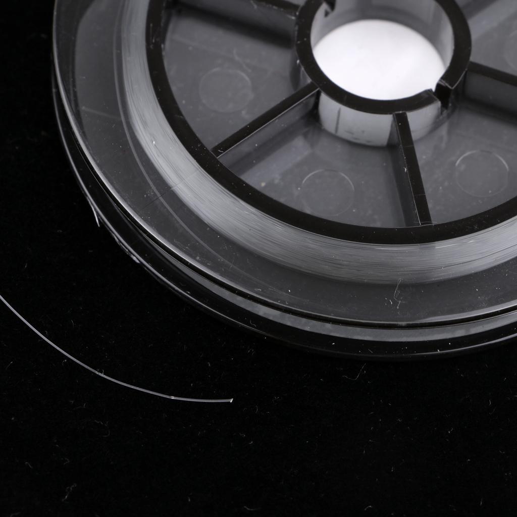 50m Transparent Fishing Line Leader Super Strong Fluorocarbon Line 0.325mm