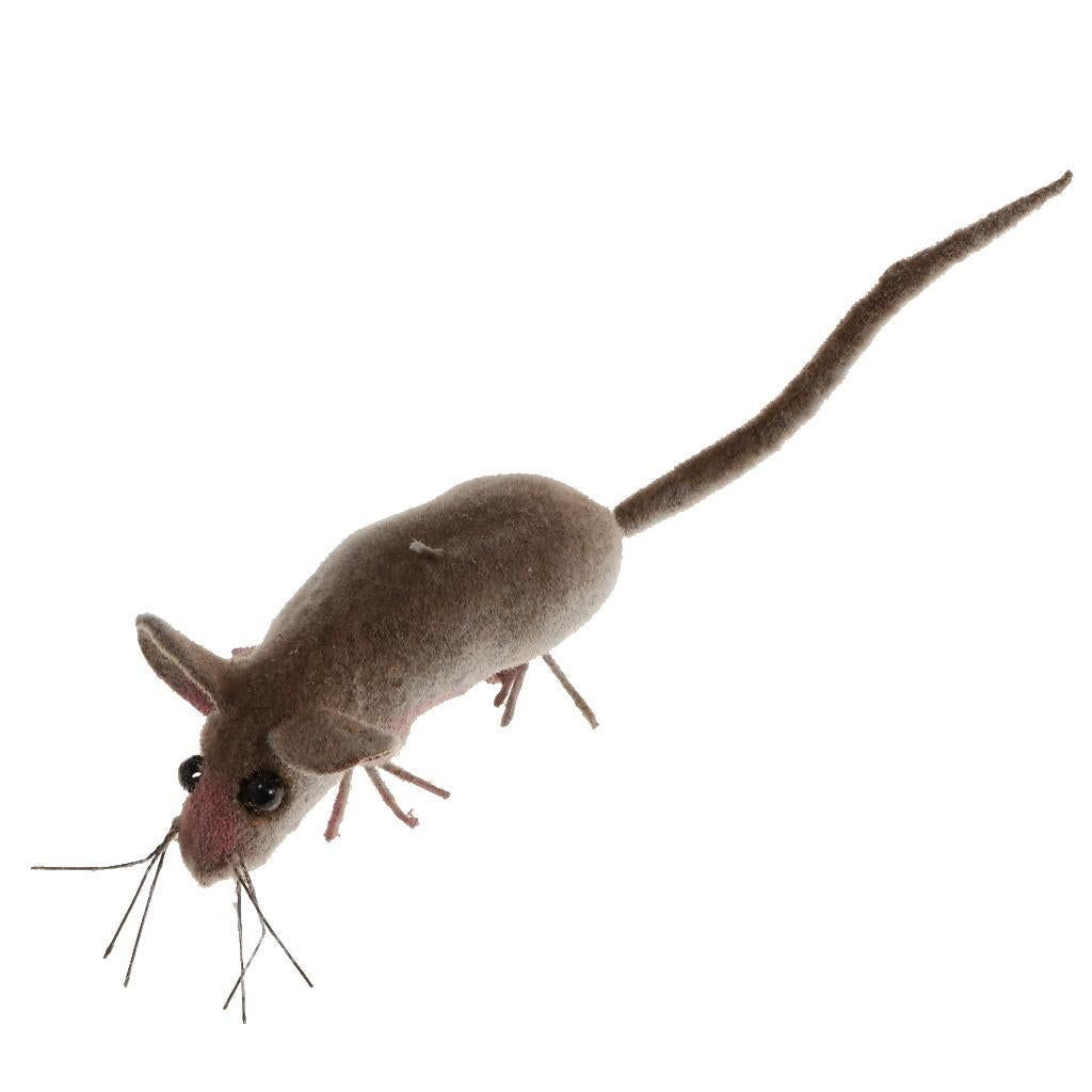 Highly Simulated Clay Insects Random Color Animals Model Toys Rat