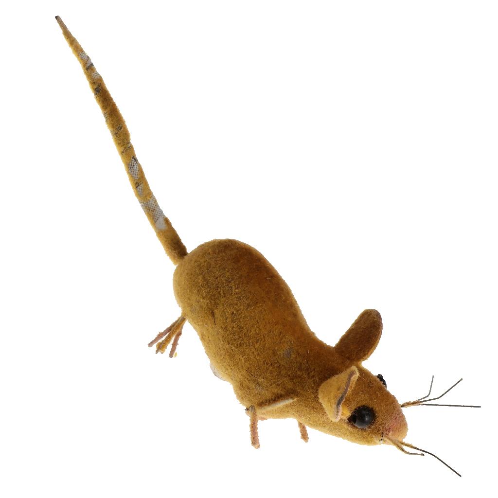 Highly Simulated Clay Insects Random Color Animals Model Toys Rat
