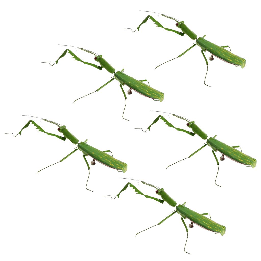 5Pcs Simulation Artificial Insect Model Kids Educative Toys Mantis