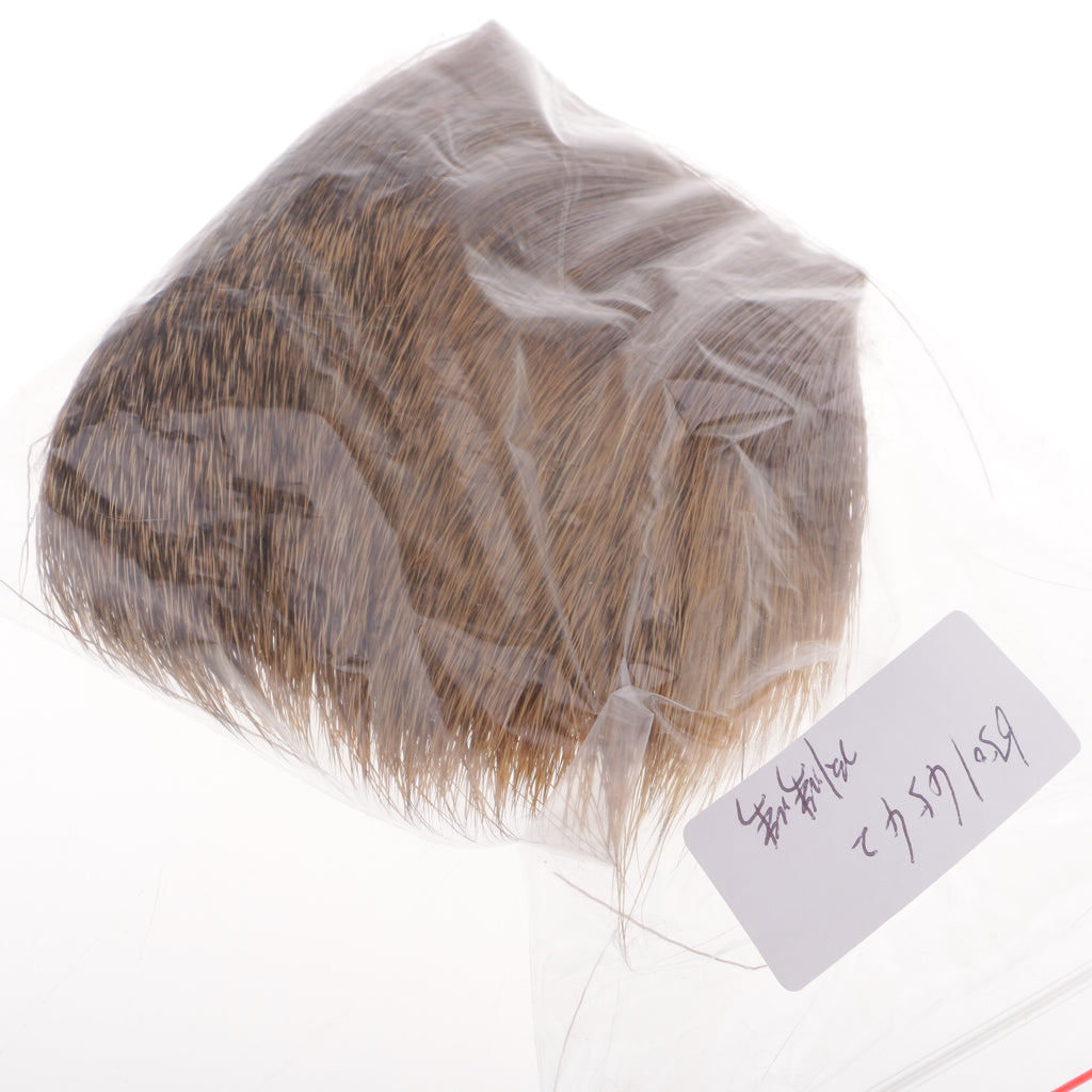 Artificial Deer Body Hair Brown for BODIES & WINGS - Fly Tying Materials