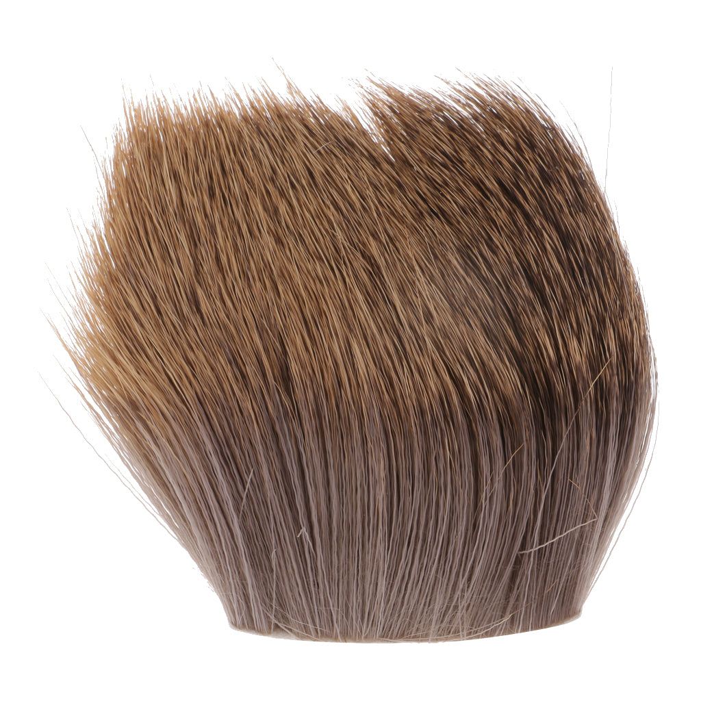 Artificial Deer Body Hair Brown for BODIES & WINGS - Fly Tying Materials
